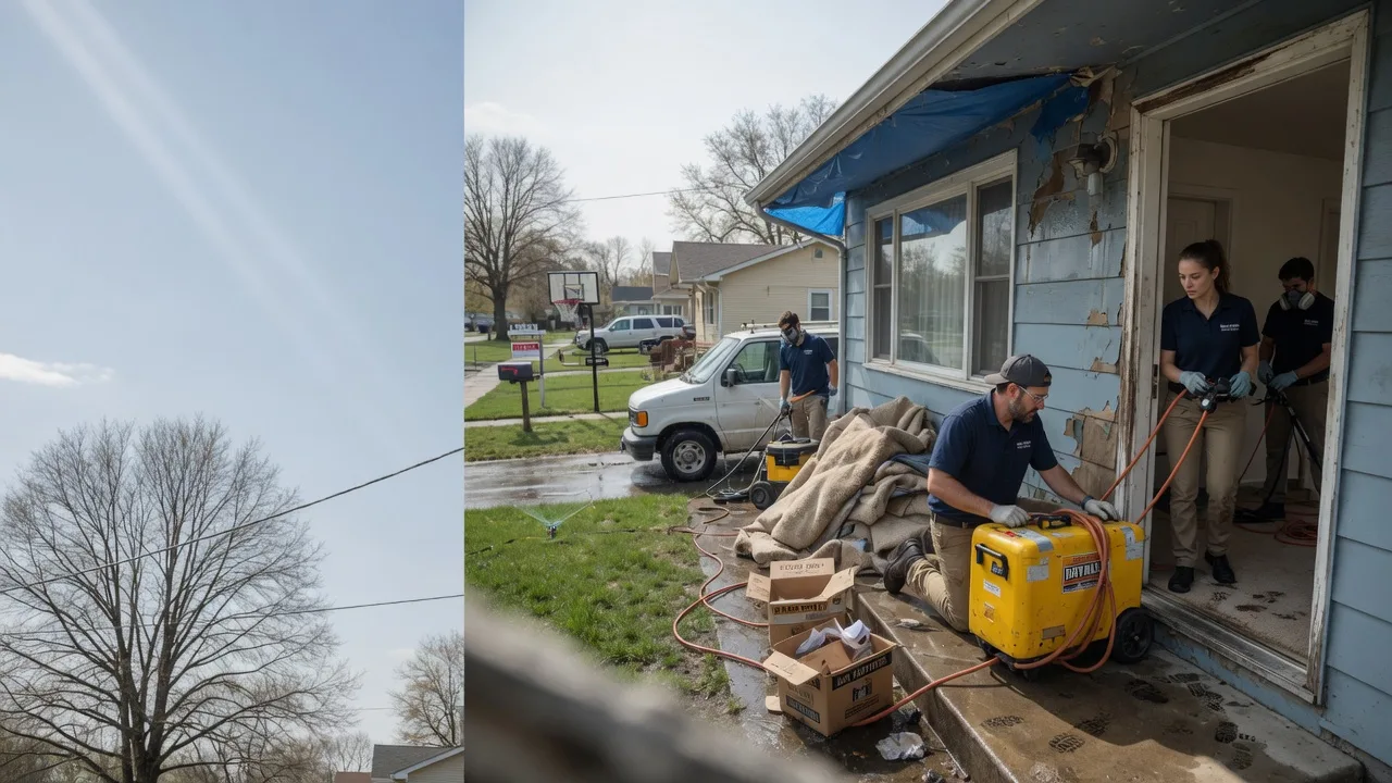 Basement Flood Cleanup in Dawes, WV near me